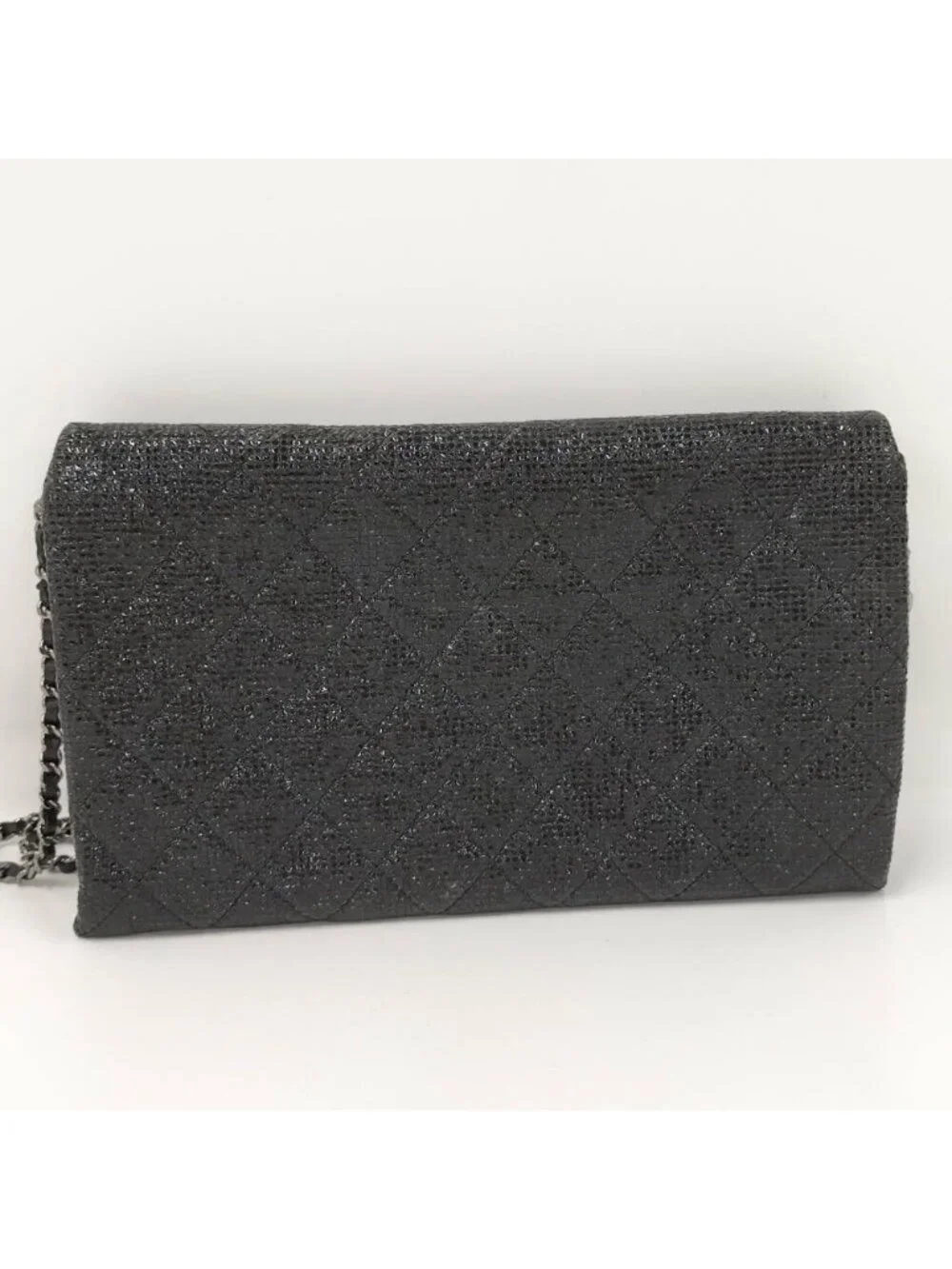 Chanel Quilted Chain Shoulder Bag Black